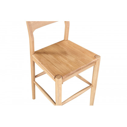 Moe's Owing Counter Stool - Natural Oak