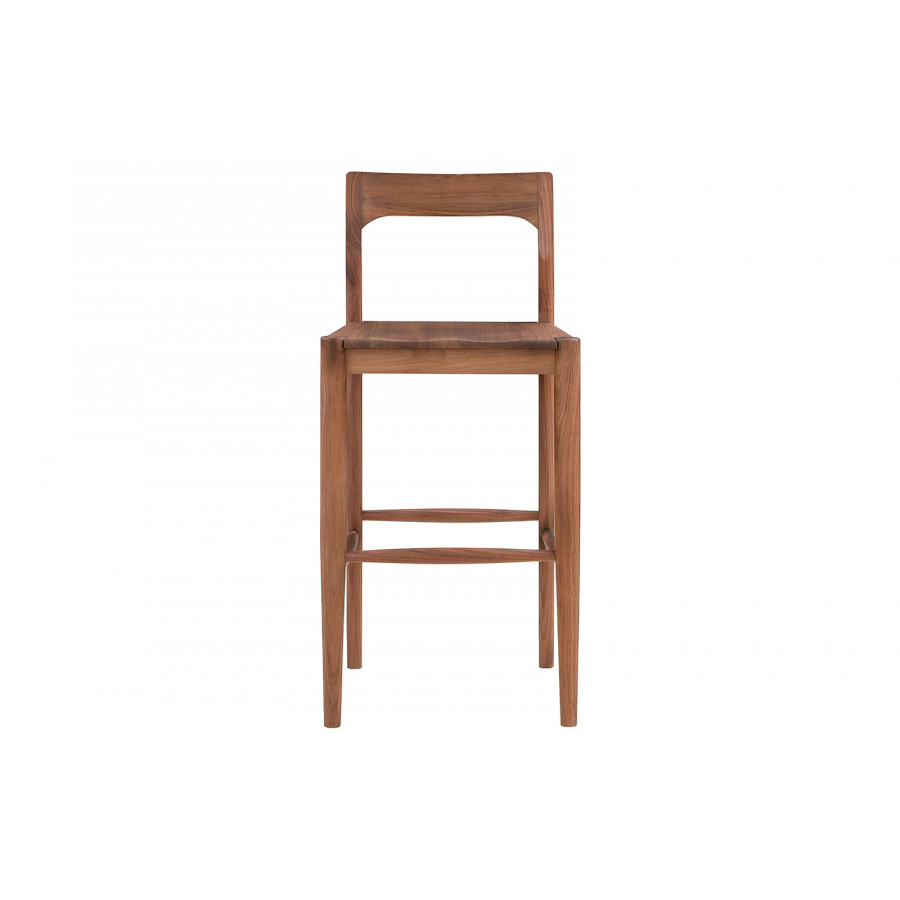Moe's Owing Barstool - Walnut