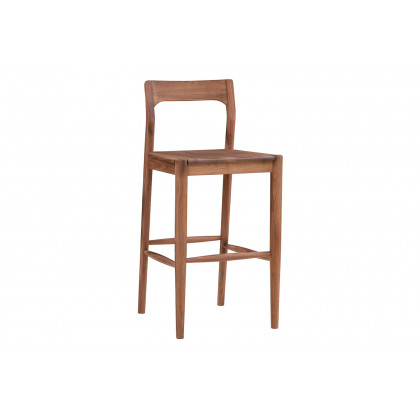 Moe's Owing Barstool - Walnut