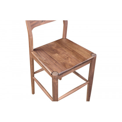 Moe's Owing Barstool - Walnut