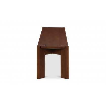 Moe's Daifuku Modern Dining Bench - Walnut Stained Ash, Small