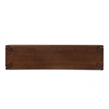 Moe's Daifuku Modern Dining Bench - Walnut Stained Ash, Small