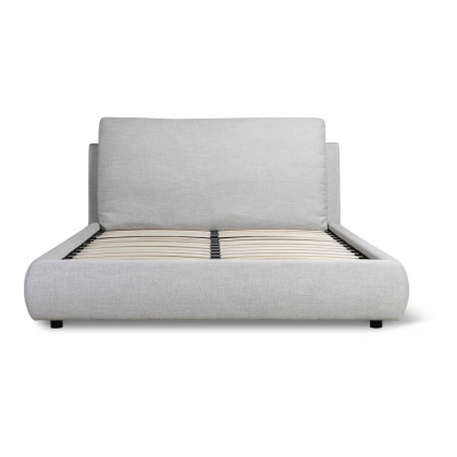 Moe's Seraph Modern Full Size Upholstered Bed - Stone