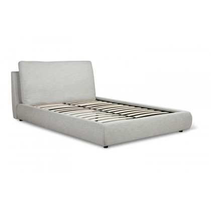 Moe's Seraph Modern Full Size Upholstered Bed - Stone