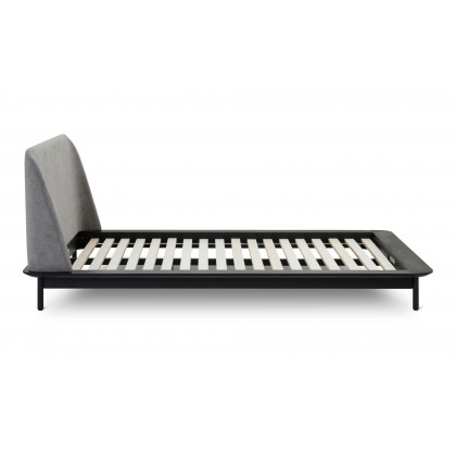 Moe's Solstice Modern Queen Size Bed - Black Oak