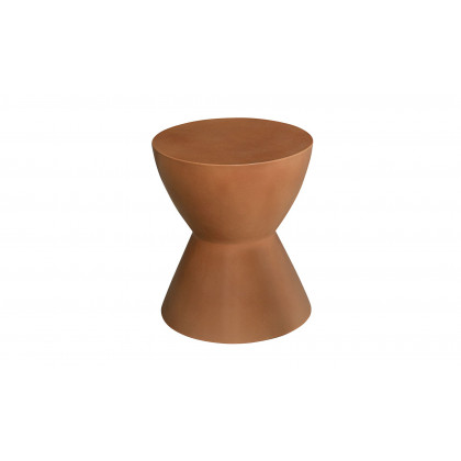 Moe's Hourglass Outdoor Stool - Terracotta