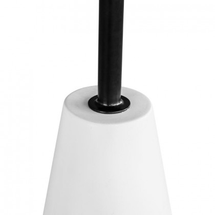 Moe's Foundation Outdoor Accent Table - White