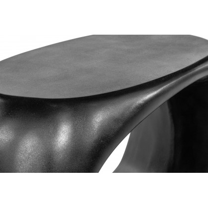 Moe's Albers Contemporary Outdoor Stool - Black