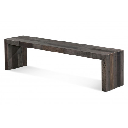 Moe's Vintage Bench - Gray, Large