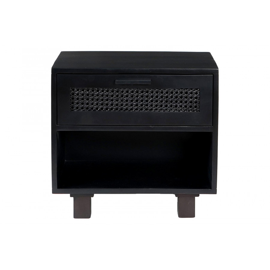 Moe's Ashton 1 Drawer Nightstand - Black
