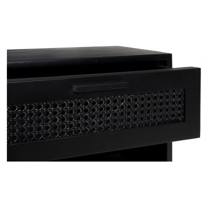 Moe's Ashton 1 Drawer Nightstand - Black