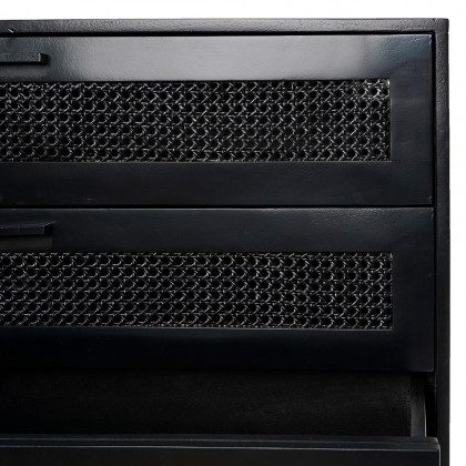 Moe's Ashton 3 Drawer Chest - Black