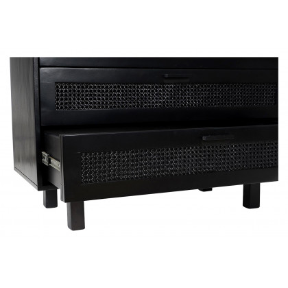 Moe's Ashton 3 Drawer Chest - Black