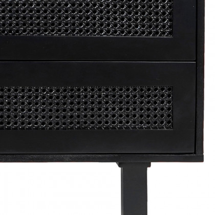 Moe's Ashton 3 Drawer Chest - Black