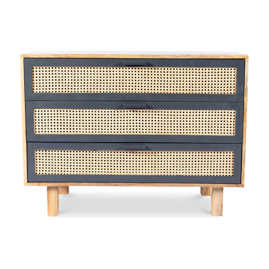 Moe's Ashton 3 Drawer Chest - Natural