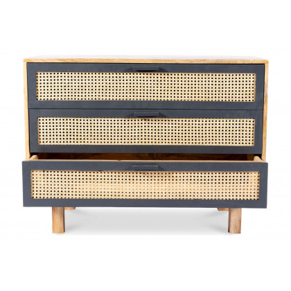 Moe's Ashton 3 Drawer Chest - Natural