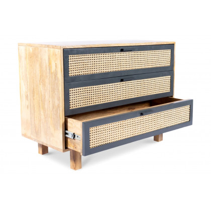 Moe's Ashton 3 Drawer Chest - Natural