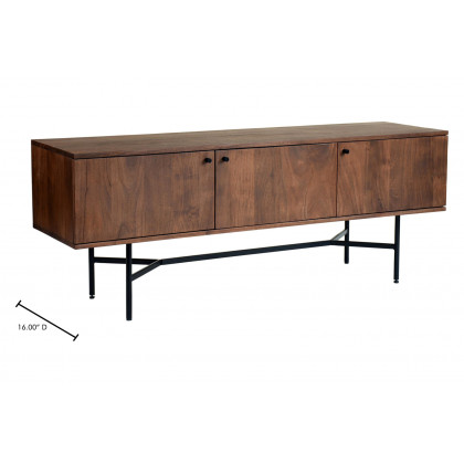 Moe's - Beck Media Cabinet in Brown
