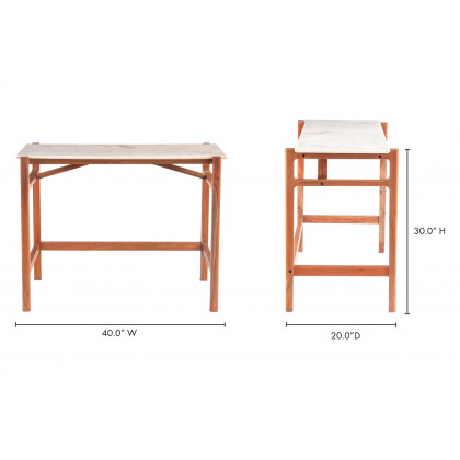 Moe's Harbor Desk - Blue