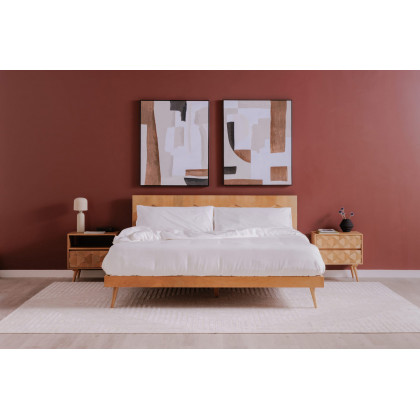 Moe's O2 Bed - Light Golden, King