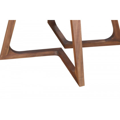 Moe's Godenza Mid-Century Modern Round Dining Table - Brown
