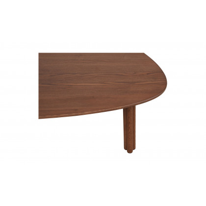 Moe's Iza Modern Large Coffee Table - Walnut Stained Ash