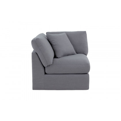 Moe's - Amara Modern Modular Corner Chair in Moonlight