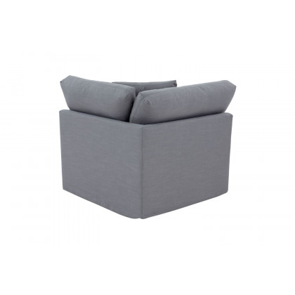 Moe's - Amara Modern Modular Corner Chair in Moonlight