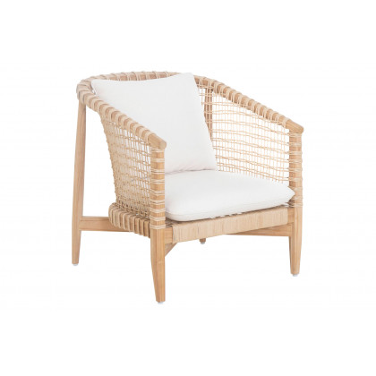 Moe's Kuna Outdoor Lounge Chair - Brown