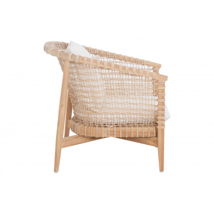 Moe's Kuna Outdoor Lounge Chair - Brown