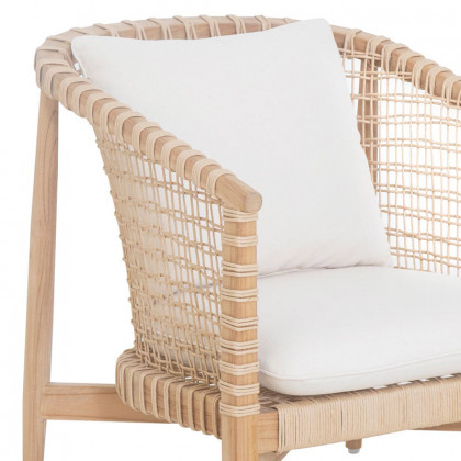 Moe's Kuna Outdoor Lounge Chair - Brown