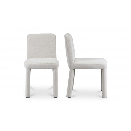 Moe's Place Contemporary Dining Chair Set of 2 - Light Gray
