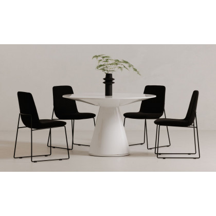 Moe's Ruth Contemporary Dining Chair Set of 2 - Black