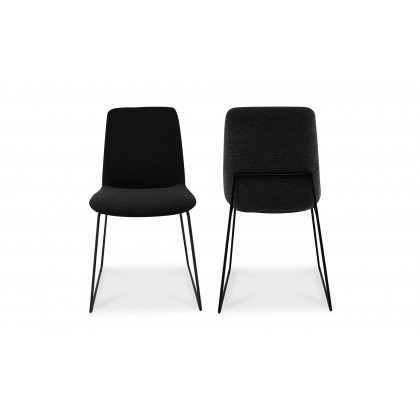 Moe's Ruth Contemporary Dining Chair Set of 2 - Black