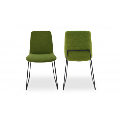 Moe's Ruth Contemporary Dining Chair Set of 2 - Green