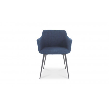 Moe's Ronda Contemporary Armchair Set of 2 - Blue