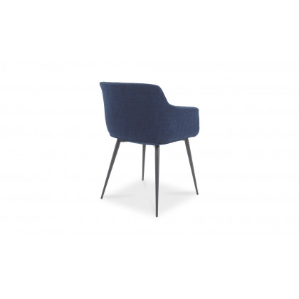 Moe's Ronda Contemporary Armchair Set of 2 - Blue
