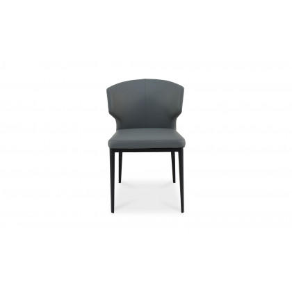 Moe's Delaney Contemporary Dining Chair Set of 2 - Gray