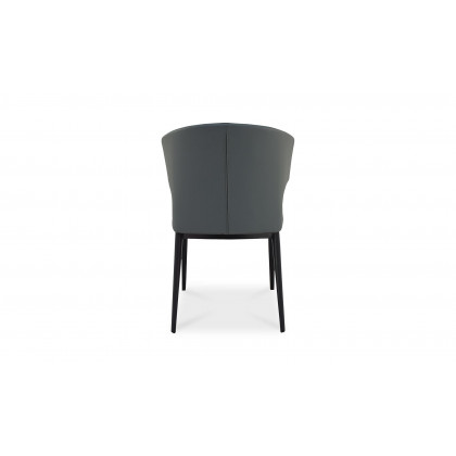 Moe's Delaney Contemporary Dining Chair Set of 2 - Gray