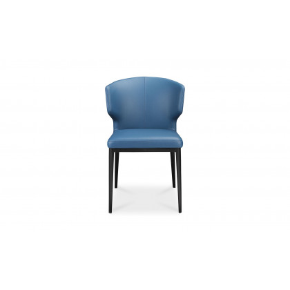 Moe's Delaney Contemporary Dining Chair Set of 2 - Sky Blue