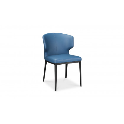 Moe's Delaney Contemporary Dining Chair Set of 2 - Sky Blue