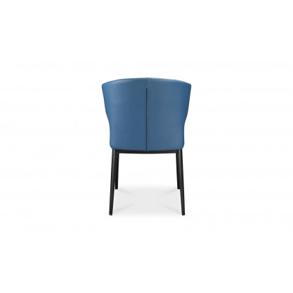 Moe's Delaney Contemporary Dining Chair Set of 2 - Sky Blue
