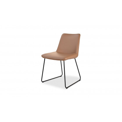 Moe's Villa Contemporary Dining Chair Set of 2 - Light Brown