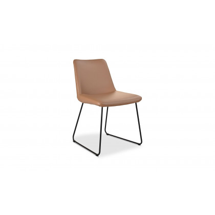 Moe's Villa Contemporary Dining Chair Set of 2 - Light Brown