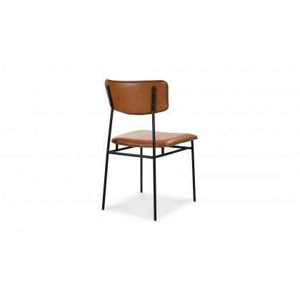 Moe's Sailor Modern Dining Chair Set of 2 - Brown