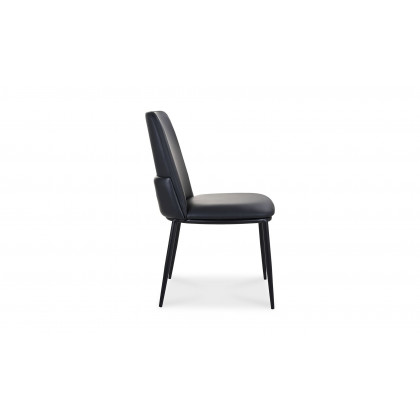 Moe's Douglas Contemporary Dining Chair Set of 2 - Black