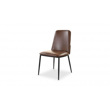 Moe's Douglas Contemporary Dining Chair Set of 2 - Dark Brown
