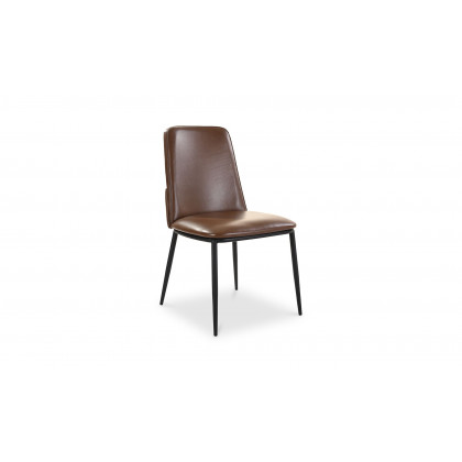 Moe's Douglas Contemporary Dining Chair Set of 2 - Dark Brown
