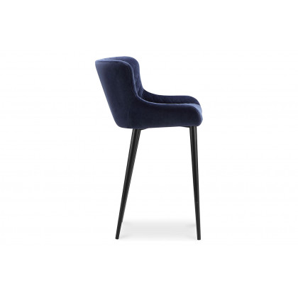 Moe's Etta Bar Stool - Navy Blue