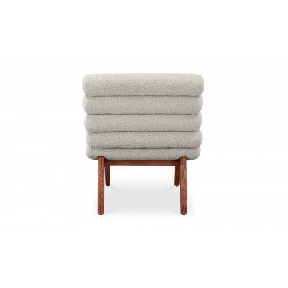 Moe's Arlo Contemporary Accent Chair - Off White